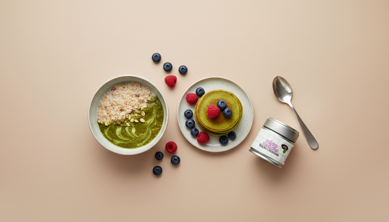 Overnight oats au matcha : le petit-déjeuner prêt la veille qui booste tes matins (sans fringales jusqu'à midi)