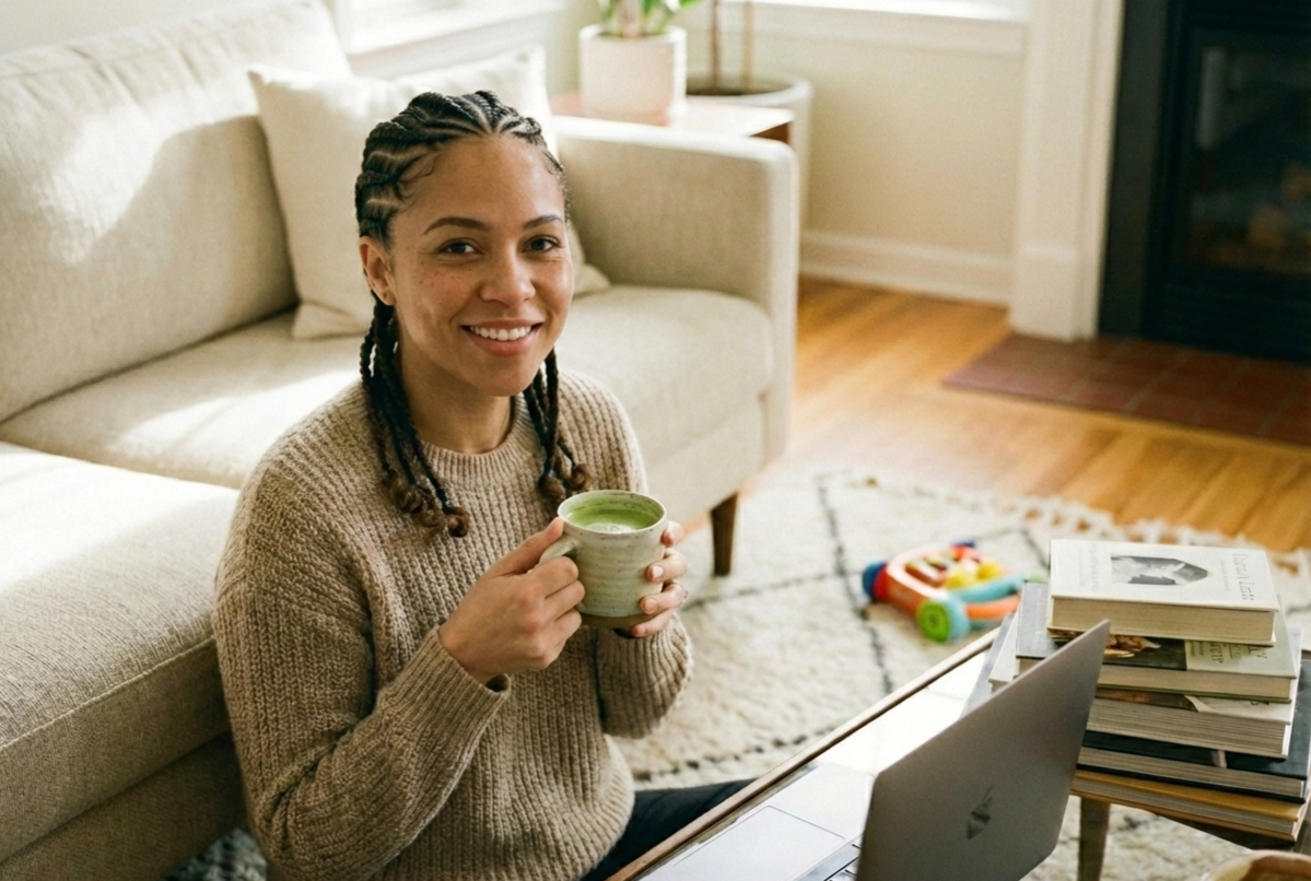 Matcha et fatigue : retrouver de l'énergie quand on est maman active (sans café en excès) Image