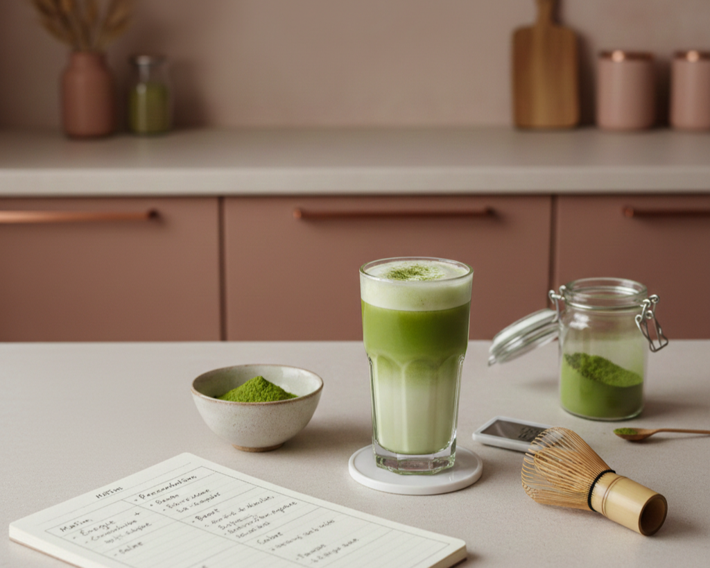 Combien de matcha par jour ? Dosage simple, caféine, meilleur moment