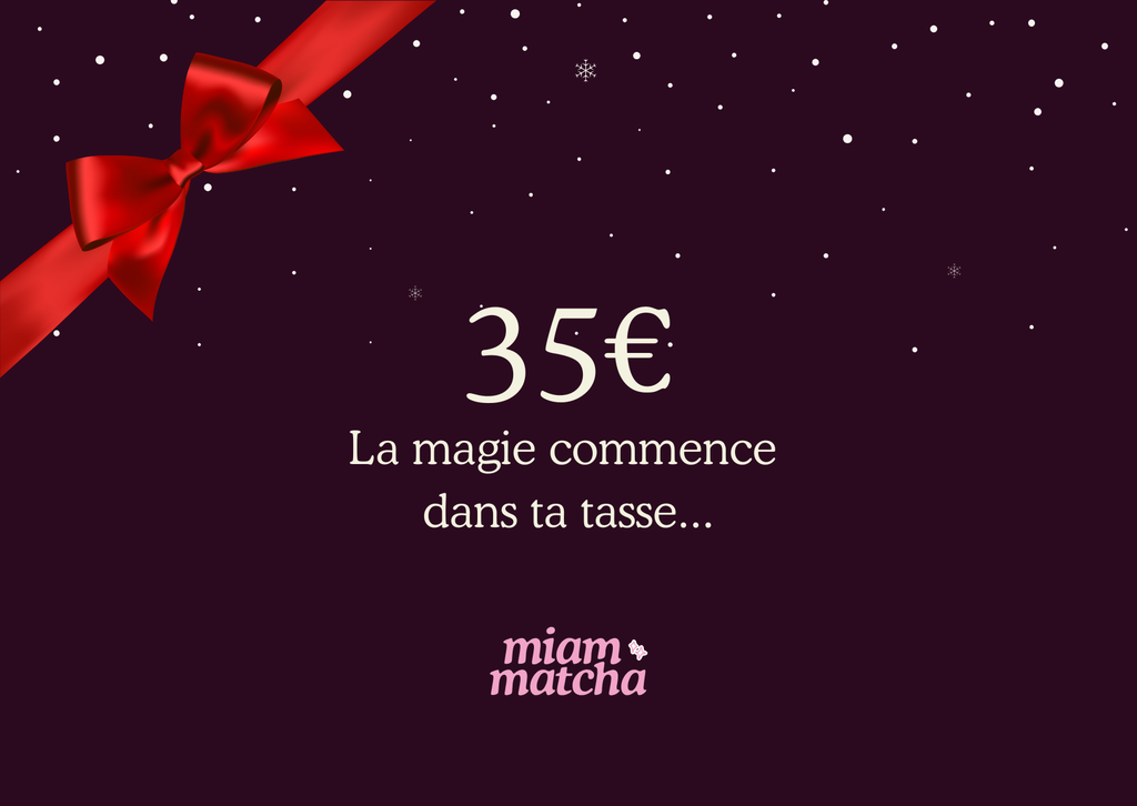 Carte Cadeau Miam Matcha