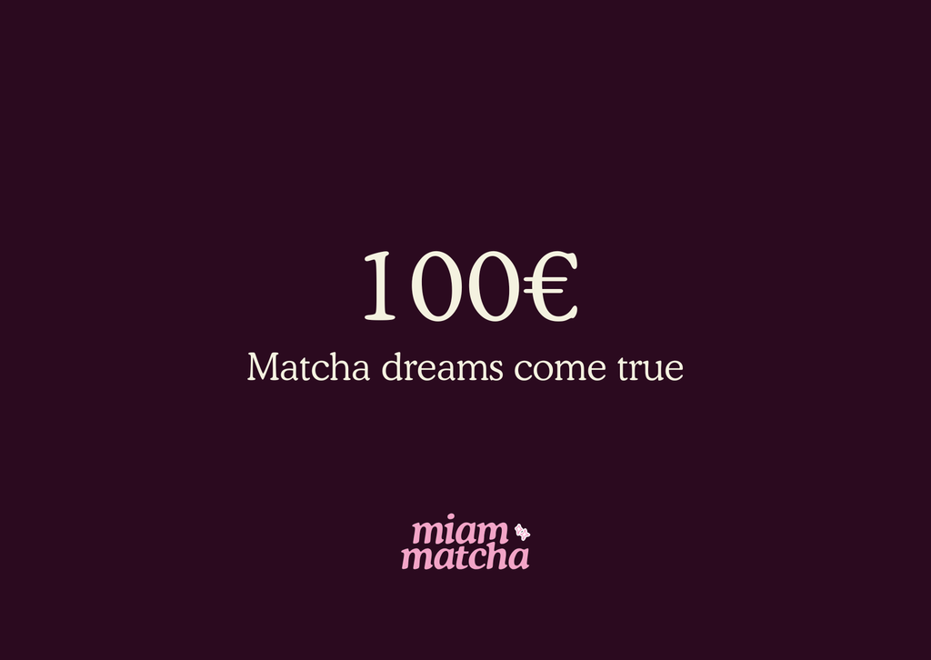 Carte Cadeau Miam Matcha