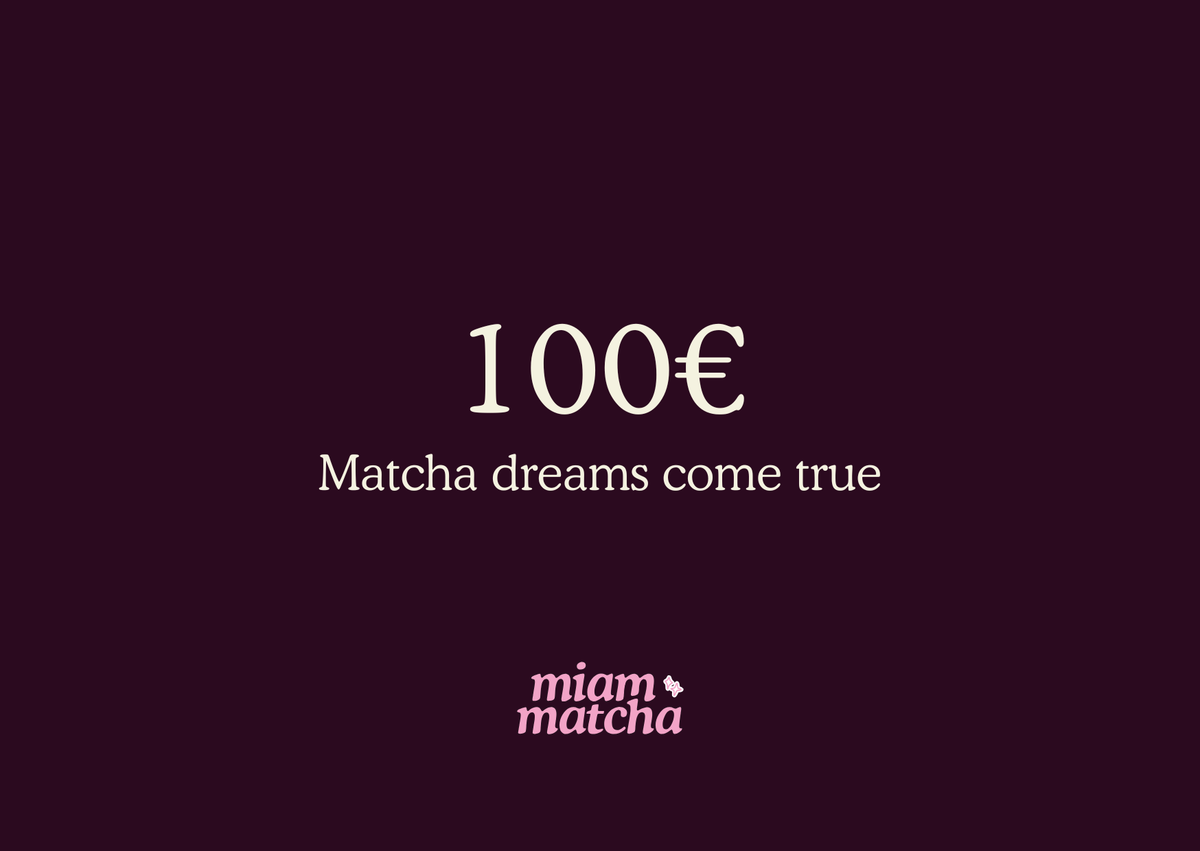 Carte Cadeau Miam Matcha